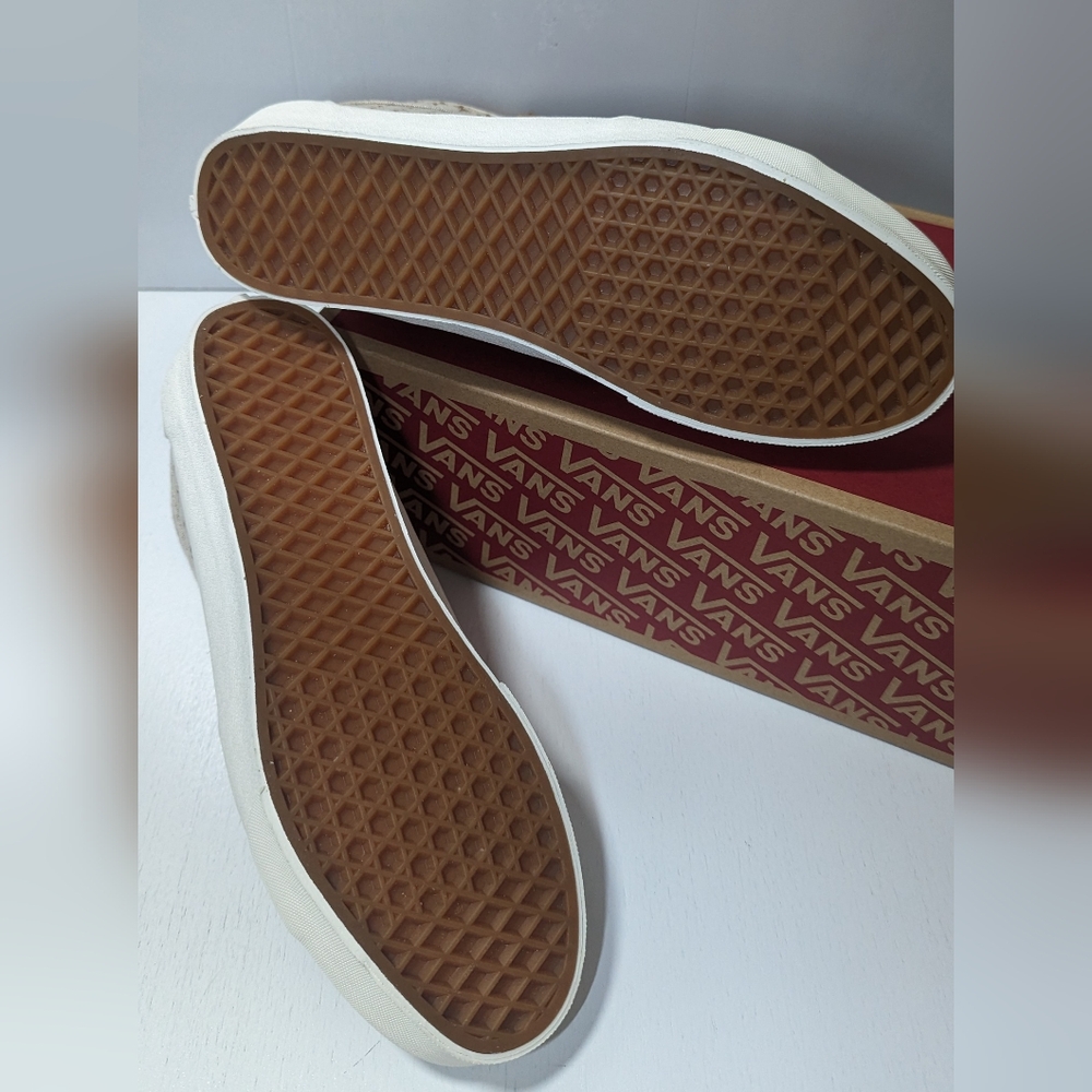Vans SK8-HI Tapered  Eco Theory Checkerboard Brown Unisex - Picture 12 of 17